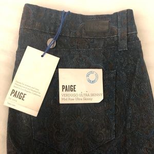 Paige skinny pants size 26